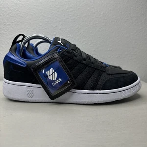 Scarpe sneakers K-Swiss Gary Vee 005 uomo taglia 9,5 US nero blu cobalto - Foto 1 di 7