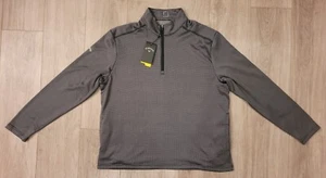 NWT Callaway UPF 50 1/4 Zip Cold Weather Golf Pullover Sweater Men's XL - Picture 1 of 10