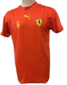Puma MassaFerrari Team Tee Tshirt Size Medium Jersey - Picture 1 of 13