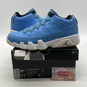 Size 8.5 - Air Jordan 9 Retro Low Pantone White Leather Black (832822-401) - Picture 1 of 9