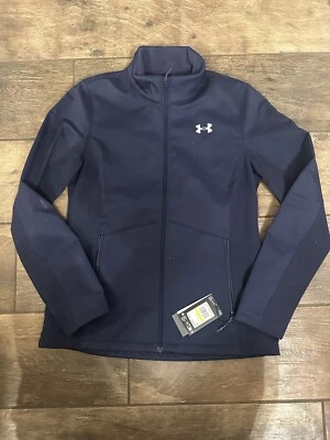 Women’s Under Armour Medium Storm Navy Coldgear Infrared Running Jacket - Image 1 of 4