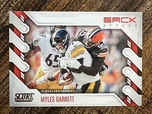 2022 Score Sack Attack - #SA-MG Myles Garrett - Browns - NM-Mint Condition - Picture 1 of 2