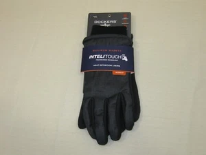 Dockers Intelitouch Active Fit schwarz und grau maximale Wärme Herren Handschuhe - Bild 1 von 7