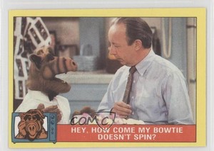 1987 O-Pee-Chee Alf Series 1 Alf Hey How Come my Bowtie Doesn't Spin? #6 ut4