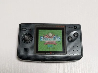 Neo Geo Pocket Color Carbon Black Model Full Size SNK Handheld Game Console - Image 1 of 3