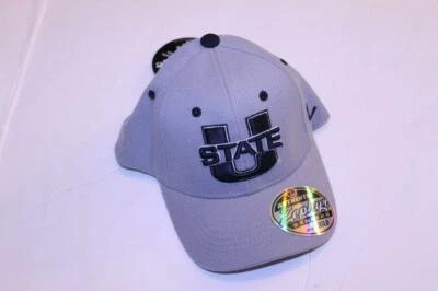 Youth Utah State Aggies Child Size Stretch Fit Baseball Cap Hat Zephyr - Image 1 of 3