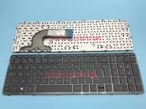 For HP pavilion 15-N 15-E 15-G 15-R Keyboard Portuguese Teclado With Frame Black - Photo 1/1