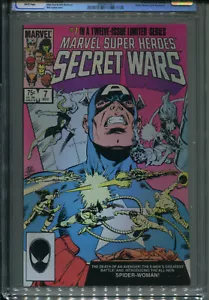 Secret Wars #7 CGC 9.6 1st Appearance New SPIDER-WOMAN FREE SHIPPING - Imagen 1 de 3