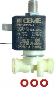 Electroválvula de 3 vías MacMaxe - CEME V397VN25PR44 - 120V 60Hz - para Breville - Imagen 1 de 6