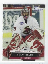 2004-05 Gwinnett Gladiators (ECHL) Sean Fields (goalie)