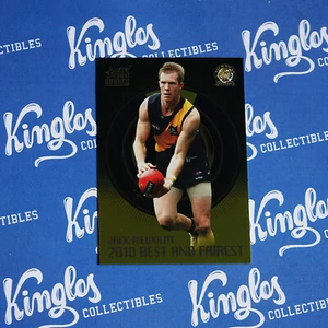 2011 Select AFL Infinity Best and Fairest Chrome Card BF12 Jack Riewoldt Tigers - Picture 1 of 1