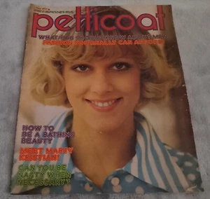 PETTICOAT MAGAZINE May 1973 MARTY KRISTIAN Retro VINTAGE 1970s Teen WOMEN - Picture 1 of 8
