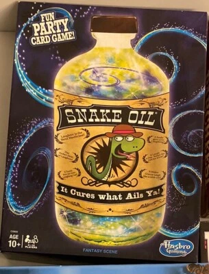 Hasbro SNAKE OIL It Cures What Ails Ya! FUN Family PARTY CARD GAME - Image 1 of 4