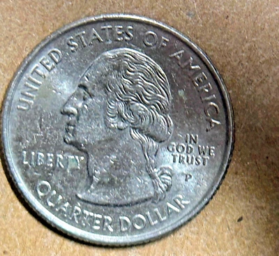 2005 P Kansas DD/ Missing Leg / State Quarter Faded T  Error - Image 1 of 3