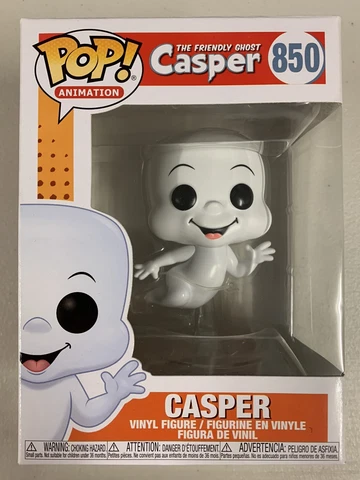 Casper 850 ~ Casper The Friendly Ghost ~ Funko Pop Vinyl ~ Animation Cover
