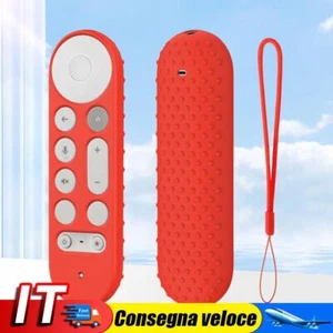 Silicone Remote Case Remote Protective Cover for Google TV Streamer 4K(Red) - Zdjęcie 1 z 9