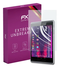 atFoliX Glass Protective Film for HP Pro Slate 8 Glass Protector 9H Hybrid-Glass - Picture 1 of 8