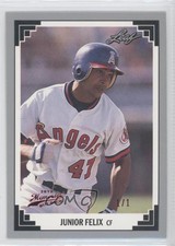 2013 Leaf Memories 1991 Leaf Buyback Red 1/1 Junior Felix #435 3h9