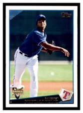 2009 Topps Updates & Highlights #UH177 NEFTALI FELIZ RC Texas Rangers ~F5C