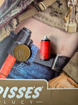 Damtoys Combat Girl Serie Lucy weibliche Sprühfarbe kann Skala 1/6 verlieren