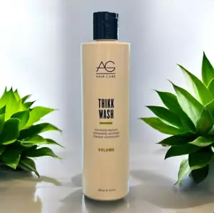 AG Hair Thikk Wash Volumizing Shampoo 10 Oz Same Days Ships - Picture 1 of 2