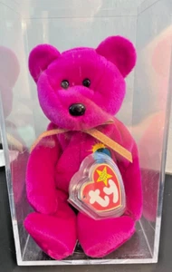 Ty Beanie Babies Millennium Bear Plush Toy - pellets and errors - Picture 1 of 9