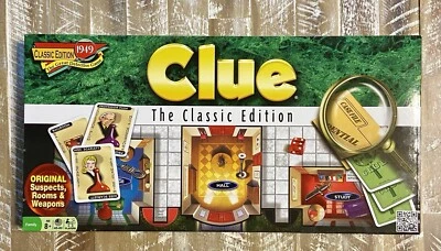 2014 Clue Board Game The Classic Edition Complete - Image 1 of 4