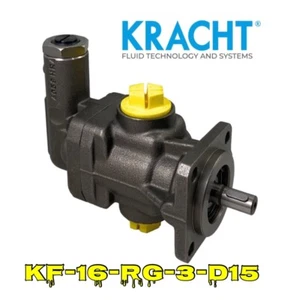 ☀️Kracht KF-16RG3-D15 Hydraulic Transfer Gear Pump, 1" Ports, 0-281 psi, 15 gpm - Picture 1 of 11