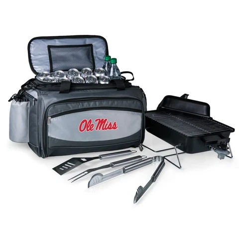 PICNIC TIME NCAA Vulcan Tailgating Cooler/Grill Mississippi Old Miss Rebels Cover