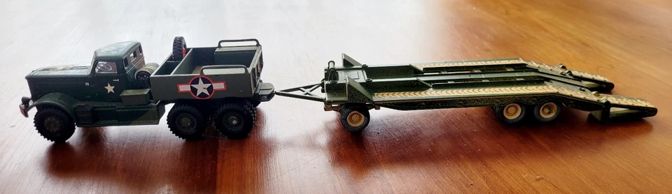 VEHICULE MILITAIRE Tank transporter CORGI Diamond - Photo 1/4