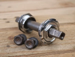 Stronglight 120mm Square Taper Bottom Bracket BSC Vintage Retro Steel Road Bike - Picture 1 of 8