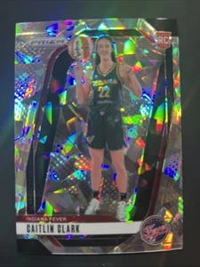 2024 Panini Prizm CAITLIN CLARK Silver Ice Variation Prizm Rookie Card 👀🏀🔥 - Picture 1 of 6