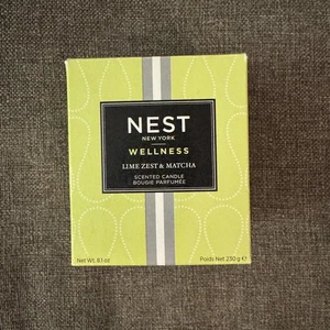 Nest Fragrances Lime Zest & Matcha Scented Candle 8.1 oz - NEW IN BOX - Picture 1 of 4