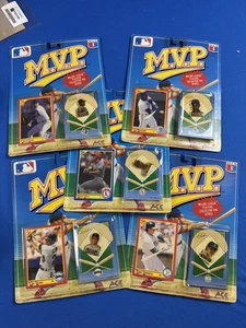 5-1990 MVP Collector Pin Score Baseball Card Bo Jackson, Nolan Ryan, Clark, Zeil - Picture 1 of 1
