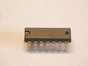 5 Texas Instruments SN7400N Quadruple 2-Input Positive-NAND Gates ICs 14-PDIP - Picture 1 of 1