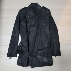 Unbenutzter Jean Paul Gaultier Baumwollmantel Größe 48 schwarz - Bild 1 von 12