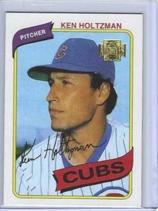 KEN HOLTZMAN 2001 TOPPS ARCHIVES REPRINT #154/450 CUBS - Picture 1 of 2