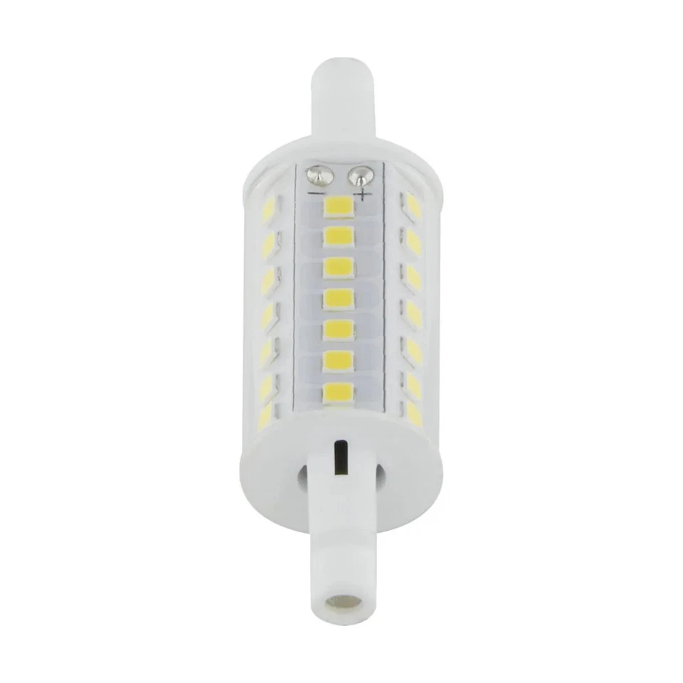 6 Watt LED Bulb - J-Type T3 78mm - 120 Volt - R7S Base - 3000K - Double Ended - - Image 1 of 4