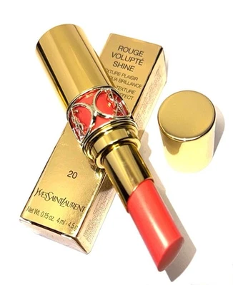 Yves Saint Laurent Rouge Volupte Shine Luscious Texture Aqua Shine Effect 20  - Image 1 of 4