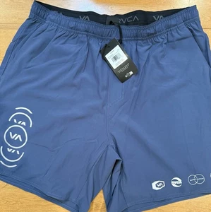 Pantalones Cortos de Tabla RVCA Yogger 2 en 1 Surf Skate Playa Hawaii Oeste OG XL NUEVOS CON ETIQUETAS - Imagen 1 de 9