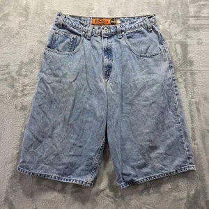 VTG Levi’s Silver Tab Massive Jorts Jean Shorts Men Measured 32X13 Baggy Y2K 90s - Picture 1 of 12