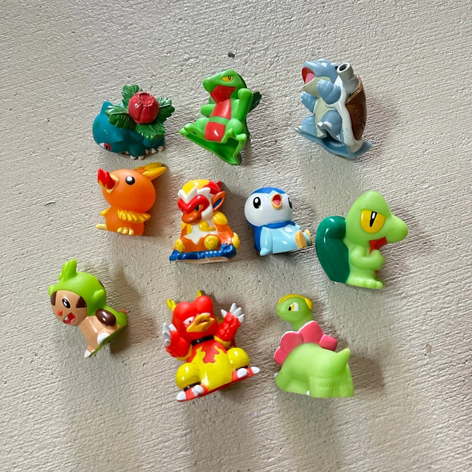  Lote de marionetas de dedo Pokemon (10 cada una) Bandai Pocket Monsters V Foto 1 de 4