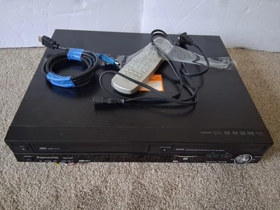 Panasonic DMR-EZ48V DVD VCR Combo Player DVD Recorder 1080p TV Tuner & Remote C - Image 1 of 4