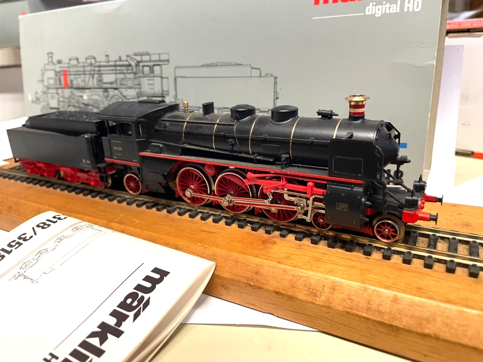MÄRKLIN HO Dampf 18 434 DRG  RHEINGOLD Metall nr. 3618 in OVP DIGITAL neuwertig - Bild 1 von 1