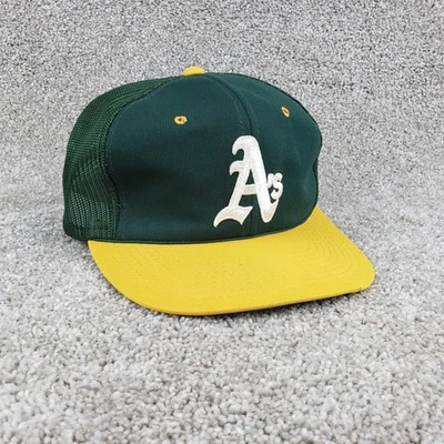 Vintage Oakland As Hat Sports Specialties Trucker Snapback Baseball Cap MLB - Image 1 of 4