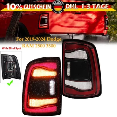 Paar Für Dodge RAM 2500 19-22 Rücklicht Rückleuchte Heckleuchte Mit Totem Winkel