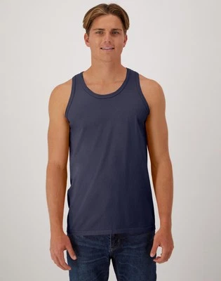 Hanes Майка для взрослых ComfortWash одежды окрашенный без рукавов футболка хлопок - Изображение 1 из 4