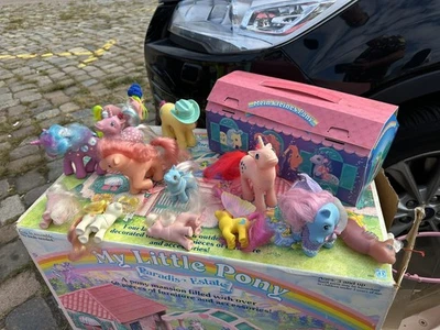 My Little Pony Carry Case Transportbox mit Jede Menge Ponys 80’er Jahre - Bild 1 von 4