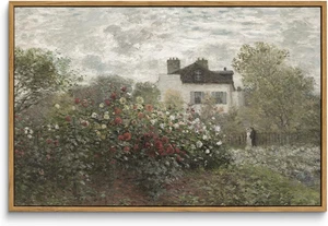Gerahmte Leinwand Wandbild Vintage Deko, Wohndeko großes Kunstwerk für Wall the Arti - Bild 1 von 7