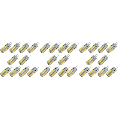  3 Pieces Solar Bulb Lights Outdoor Warm White Bulbs G4 LED 12V 2.5W - Image 1 of 4